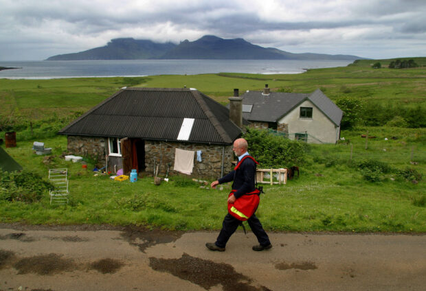I am the Eigg (post)man