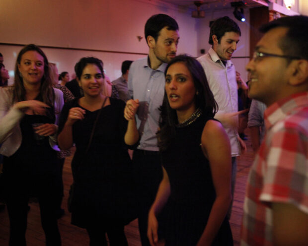 Scottish country dancing at the St Andrews Day ceilidh