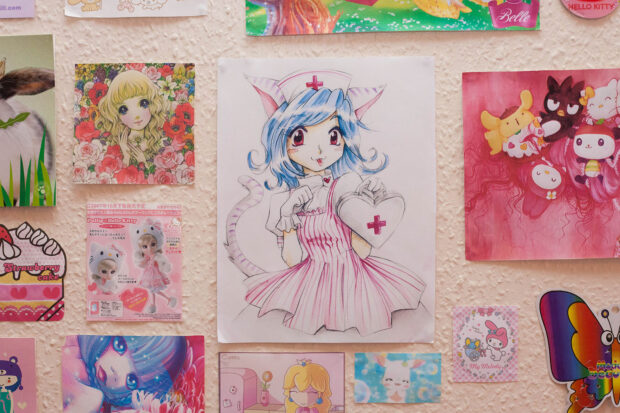 A detail in "Sweet Lolita" Ruth's bedroom. From the series 'Lolitas' by Louise Kennedy. © Louise Kennedy, 2014, all rights reserved.