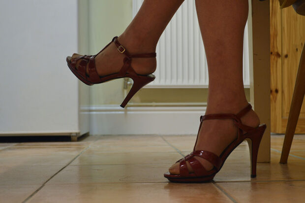 My father's frst pair of heels are still her favourite. From 'Mother, Father' by Lucie Rachel. ©Lucie Rachel 2015, all rights reserved.